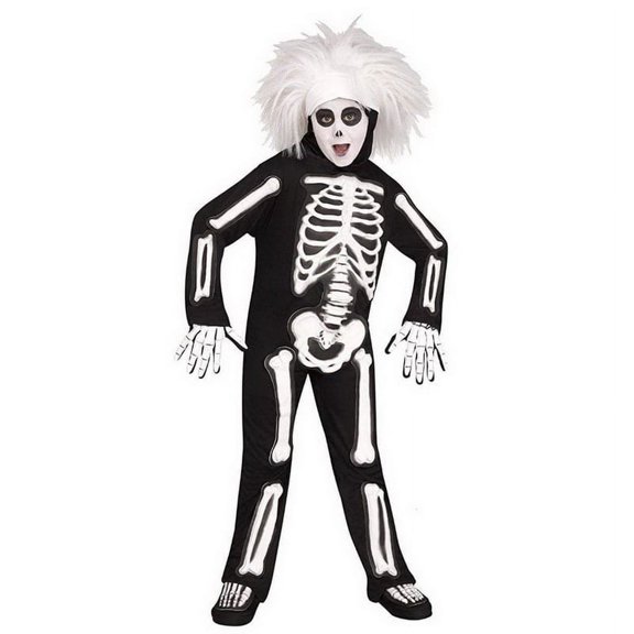 Funworld Saturday Night Live David S Pumpkins Beat Boy Skeleton Child Costume - Medium 8/10 Unisex