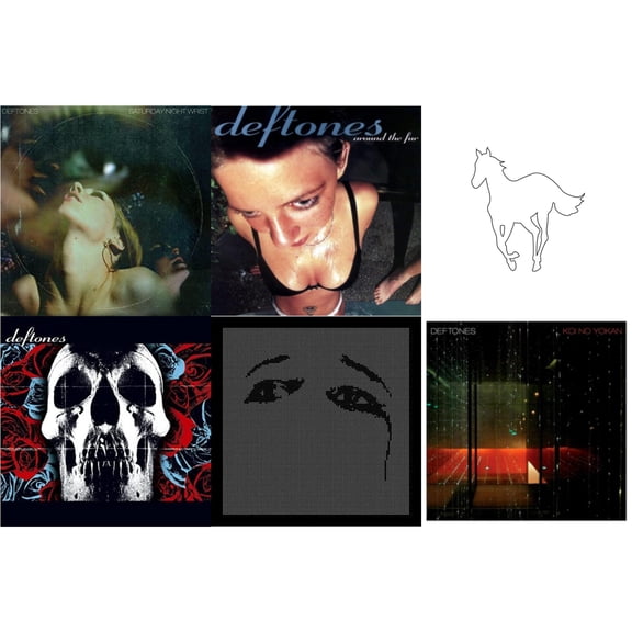 Saturday Night Wrist & Around The Fur & White Pony & Deftones & Ohms & Koi No Yokan [CD Bundle]
