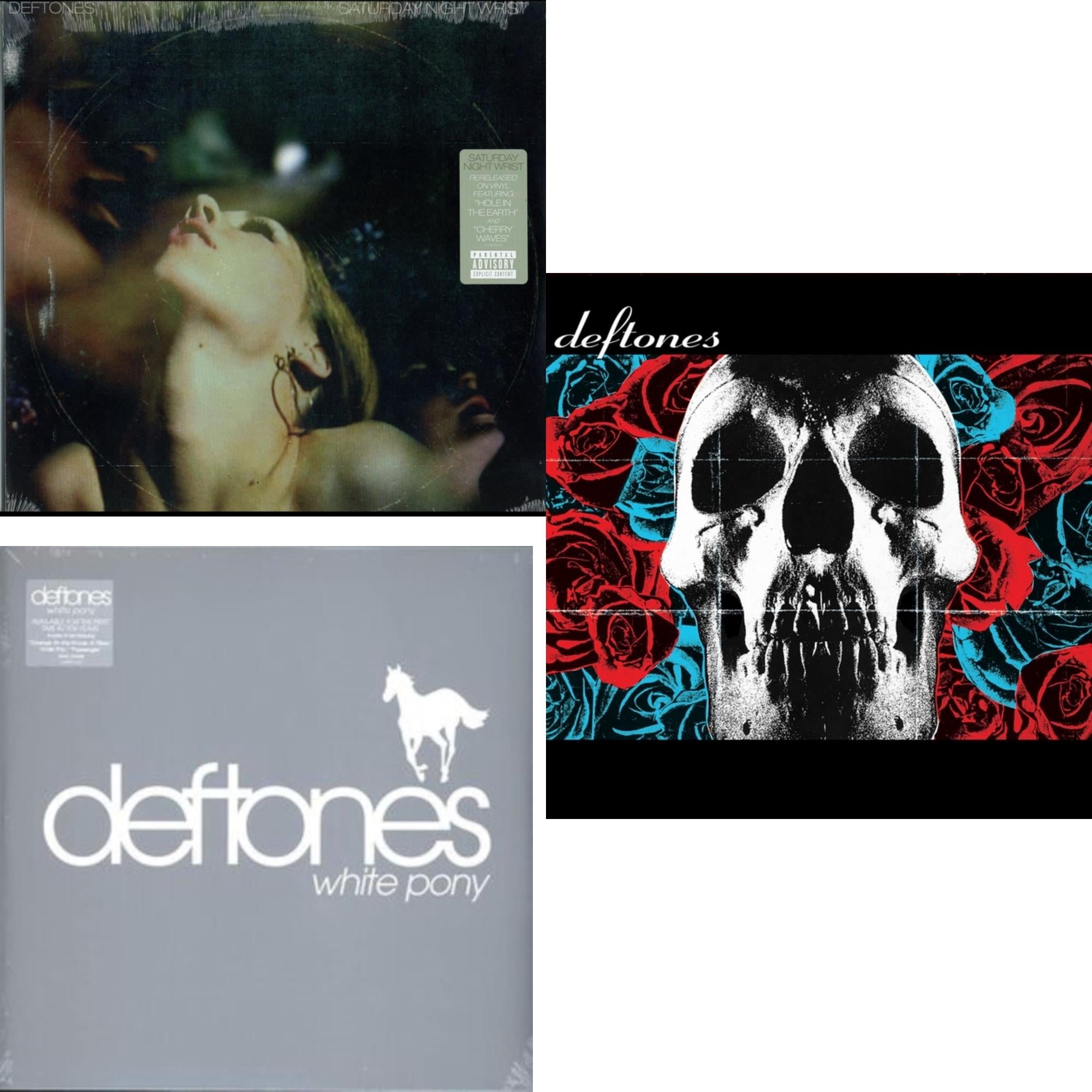 Deftones (X) (20Th Anniversary/Ruby Red LP Vinyl) & Saturday Night