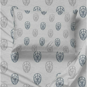 Saturday Park 3-Piece 200 Thread Count Blue Cotton Sheet Set, Machine Washable