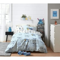 Saturday Park Disney Lilo & Stitch Watercolor Vibes 100% Organic Cotton Bed Set Queen