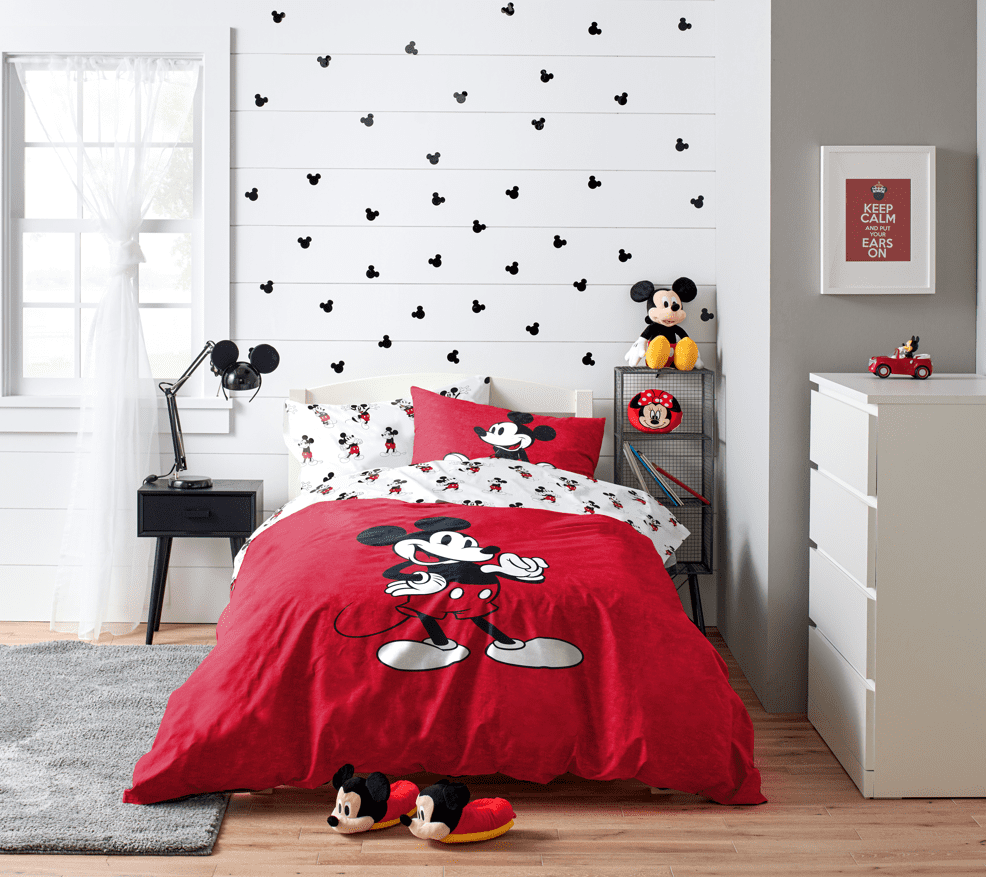 Cotton mickey mouse sheets hotsell