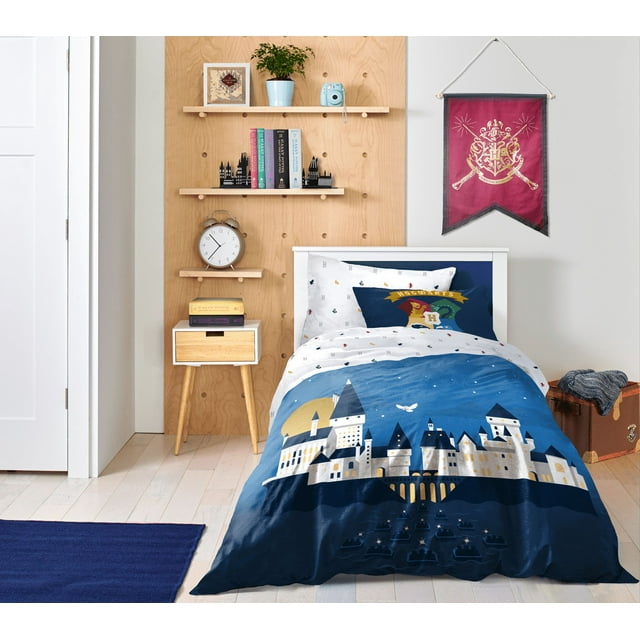 Saturday Park Harry Potter Exploring Hogwarts 100 Organic Cotton Bed