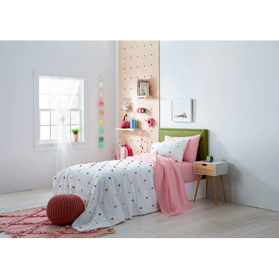Saturday Park Marvel Spiderman Web Stripe 100% Organic Cotton Bed Set
