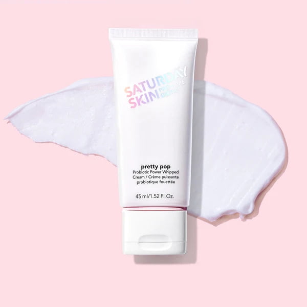 Saturday Skin Pro + Pre Biotics Pretty Pop Power Whipped Cream 1.52 Ounces