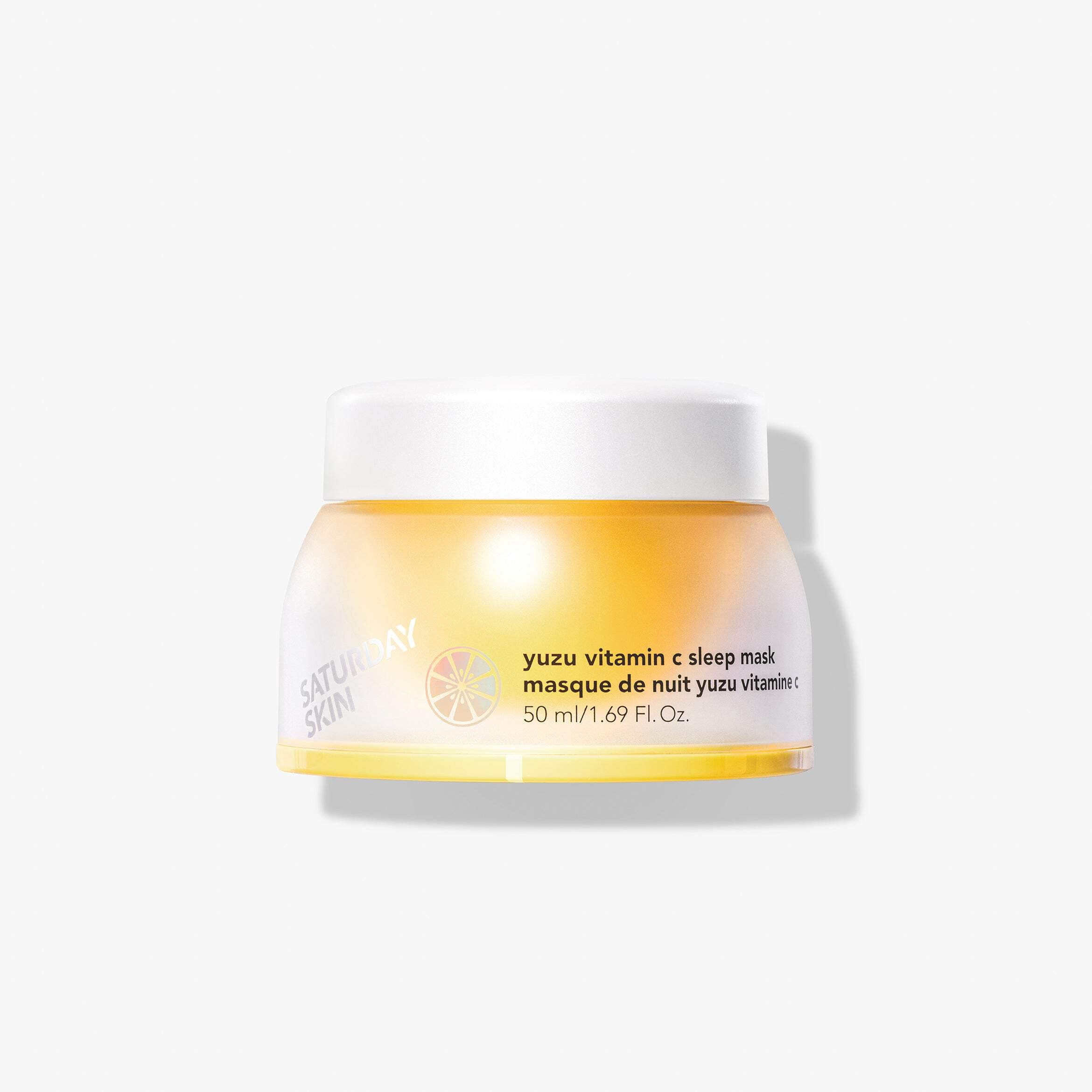 Saturday Skin Yuzu Vitamin C Sleep Mask Regenerist Retinol Ultra Rich Face Moisturizer Cream Smooth Skin and Reduce Wrinkles Ideal for All Skin Types