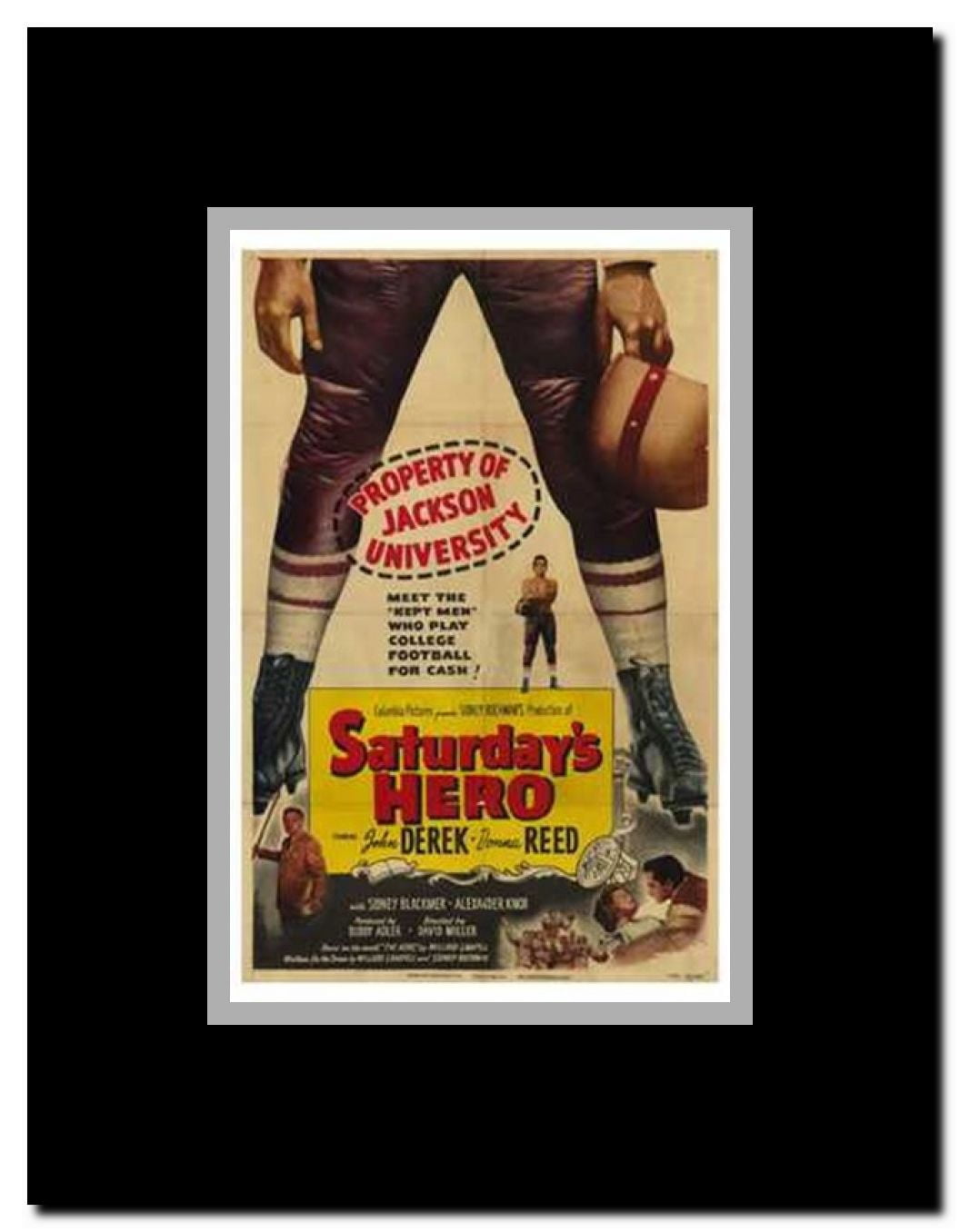 Saturday's Hero Framed Movie Poster