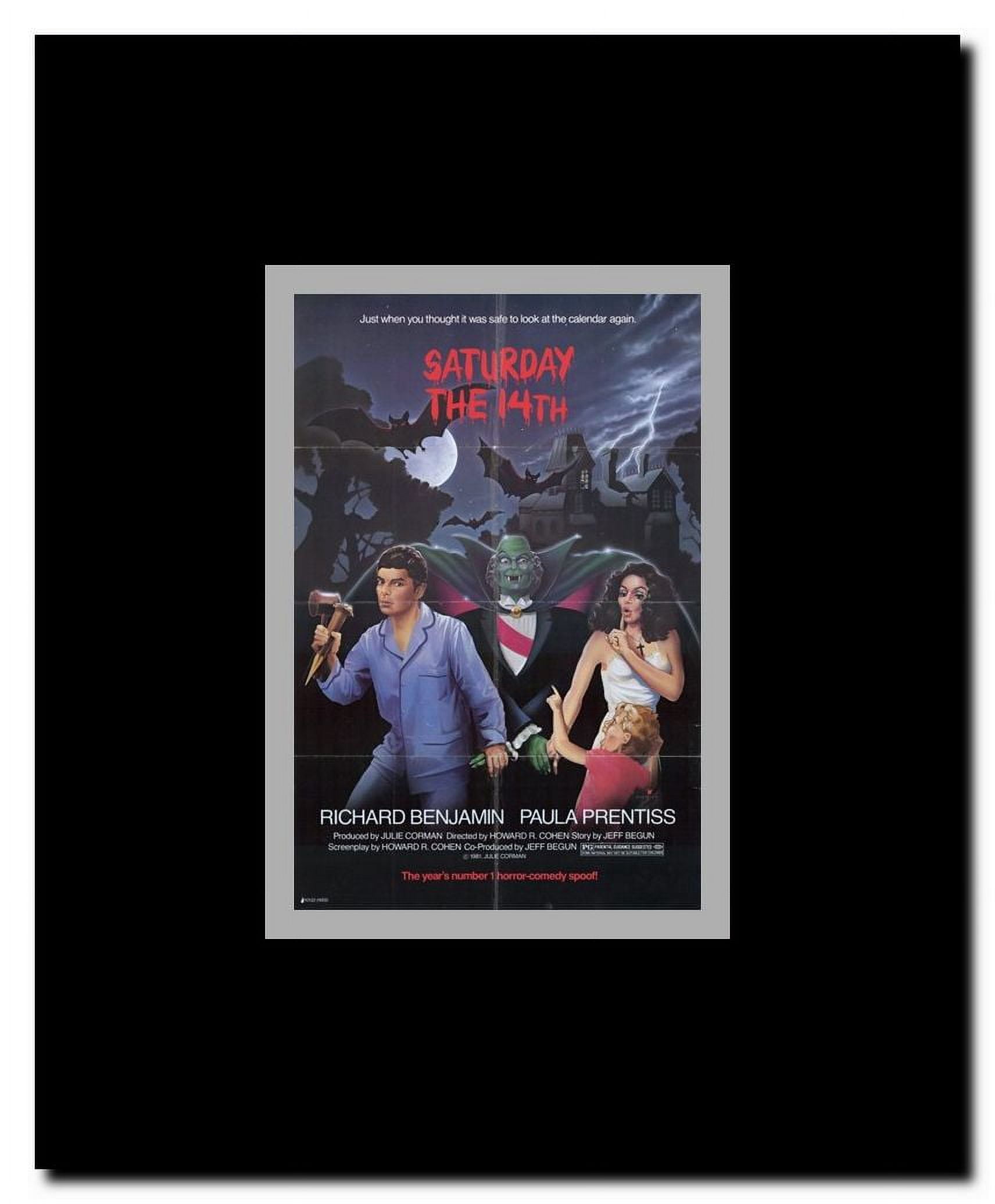 Saturday the 14th Framed Movie Poster