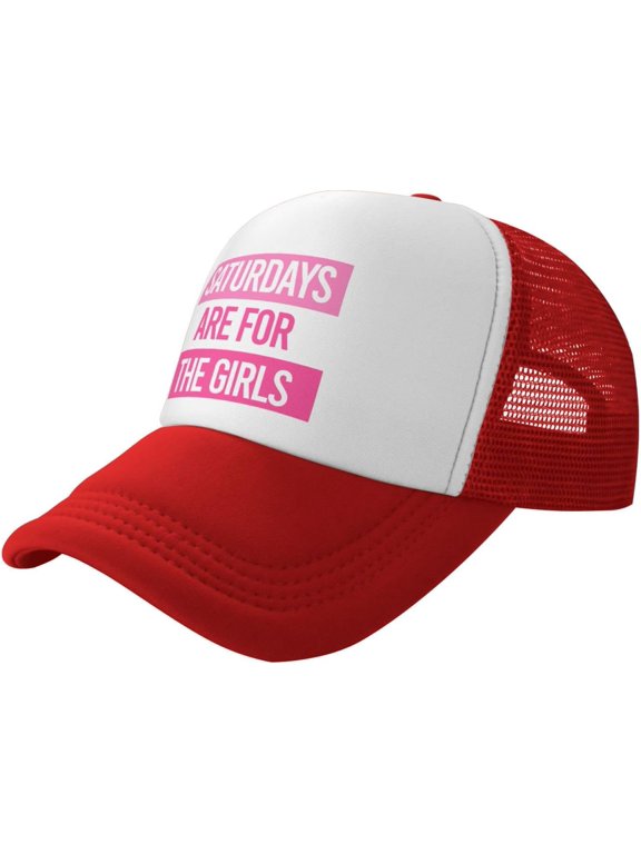 Saturdays are for The Girls Baseball Cap Dad Hat Women Men Running Golf Cap Mesh Hat Cool Summer Hats