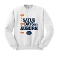 thumbnail image 1 of Saturdays in Auburn Sweatshirt Unisex Large White, 1 of 5