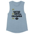 thumbnail image 1 of Saturdays in Columbia Women's Muscle Tank X-Small Stonewash Denim, 1 of 5