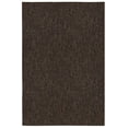 thumbnail image 1 of Saturn Collection Pet Friendly Indoor Outdoor Area Rug Chocolate - 5' x 7', 1 of 4