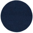 thumbnail image 1 of Saturn Collection Solid Color Indoor Outdoor Area Rug Navy - 3' Round, 1 of 5