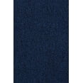 thumbnail image 1 of Saturn Collection Solid Color Indoor Outdoor Area Rug Navy - 7' x 9', 1 of 4