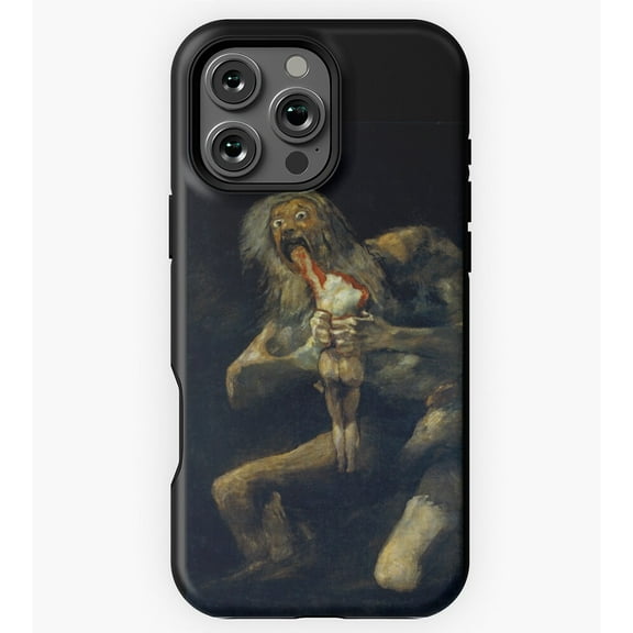 Saturn Devouring His Son GA071 Phone Case for iPhone 11 to 17 Pro Max