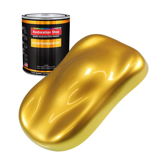 Saturn Gold Firemist 1 Quart URETHANE BASECOAT Car Auto Body Paint