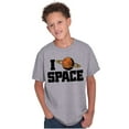 thumbnail image 1 of Saturn Love I Heart Outer Space Crewneck T Shirts Boy Girl Teen Brisco Brands XS, 1 of 6