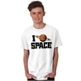 thumbnail image 1 of Saturn Love I Heart Outer Space Men's Graphic T Shirt Tees Brisco Brands M, 1 of 4