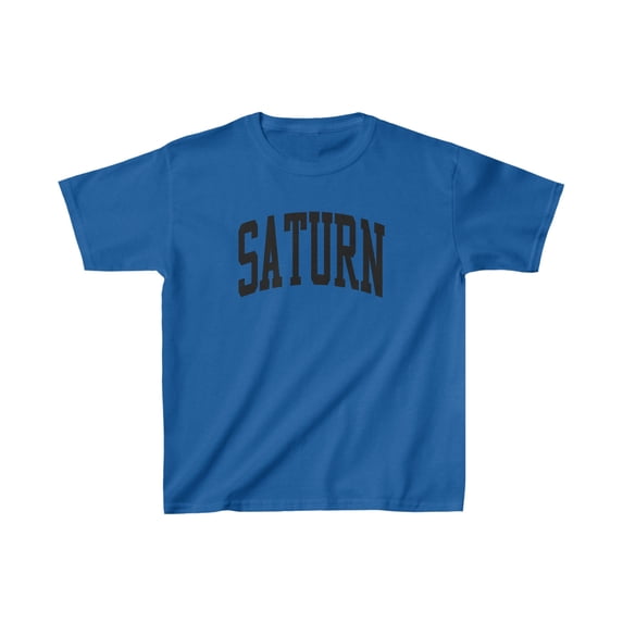 Saturn Planet Space Kids Shirt Gifts Youth Tee Tshirt