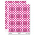 thumbnail image 1 of Saturn Planet Symbol 200+ Round Stickers - Hot Pink - Matte Finish - 0.50" Size, 1 of 3