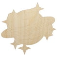 thumbnail image 1 of Saturn Planet with Rings and Stars Wood Shape Unfinished Piece Cutout Craft DIY Projects - 6.25 Inch Size - 1/4 Inch Thick, 1 of 7