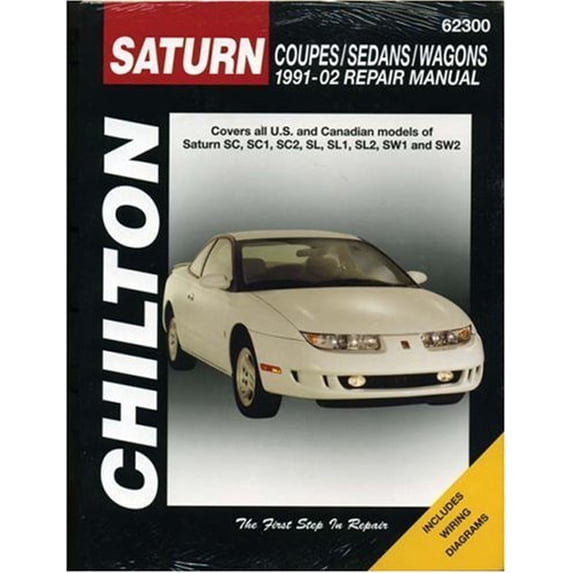 Pre-Owned Saturn S-Series Coupes/Sedans/Wagons 1991-2002 Repair Manual (Paperback) 156392563X 9781563925634