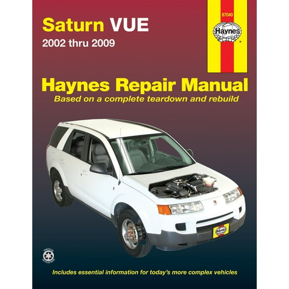Saturn VUE (02-09) Haynes Repair Manual ^