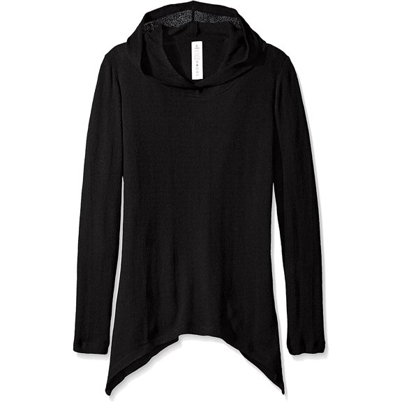 Satva BLACK Malti Shark Bite Hoodie, US Large