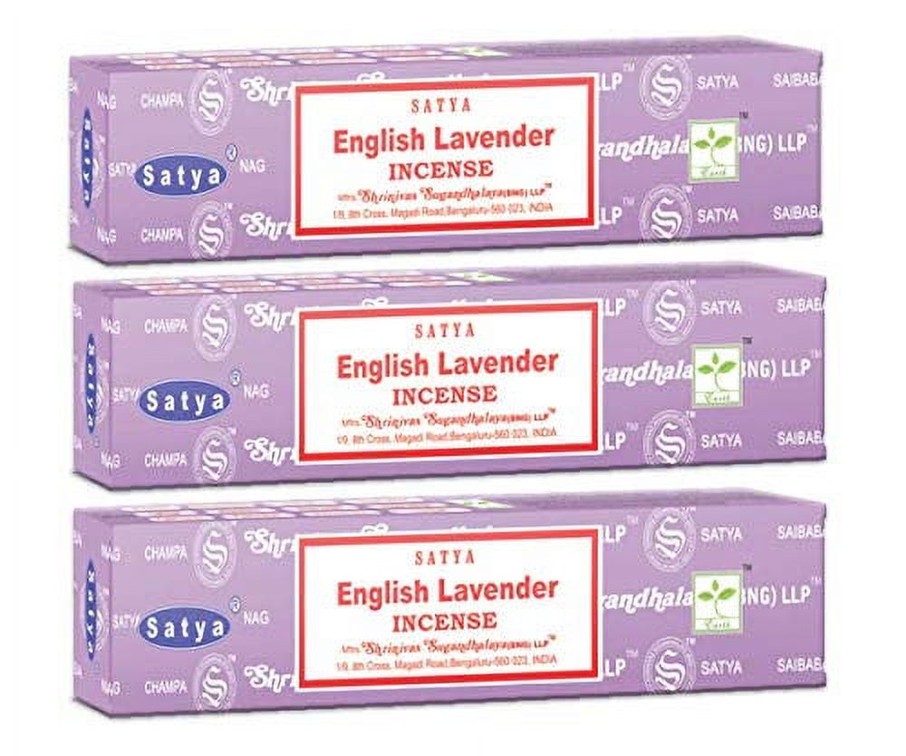 Satya Genuine Nag Champa Incense Sticks – 3-12 Pack Mix & Match – Traditional Indian Joss