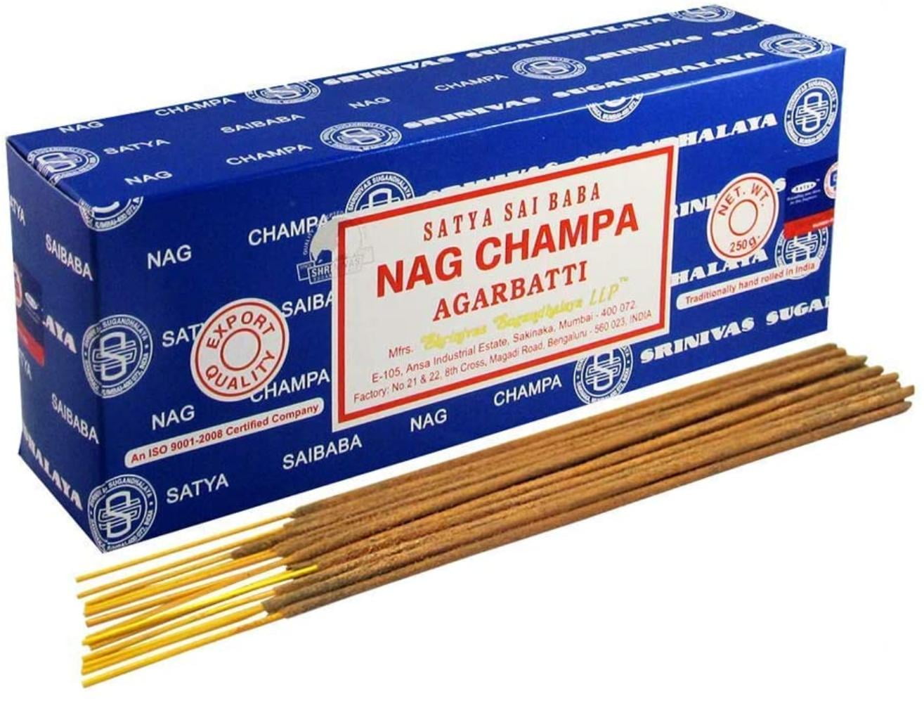 Satya Incense 40 gr Nag Champa – Healingifts Herbs and Healing