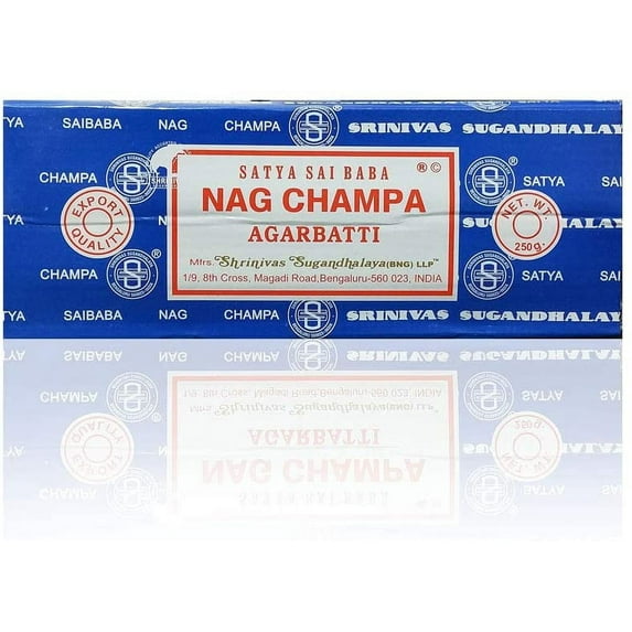 Satya Sai Baba Nag Champa (BNG) 250 Grams Bulk Pack by Shrinivas Sugandhalaya (BNG) LLP