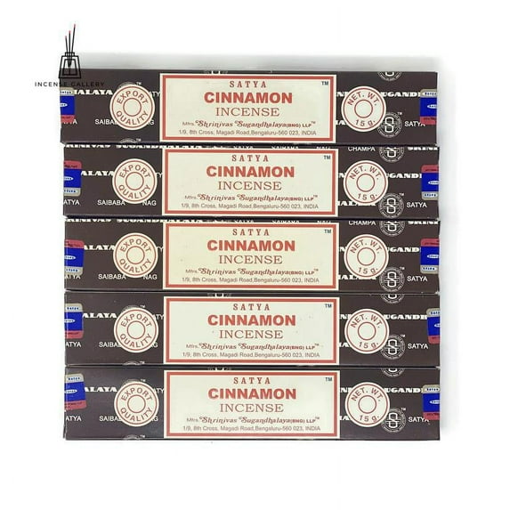 Satya Sai Baba Nag Champa -Cinnamon Incense Sticks