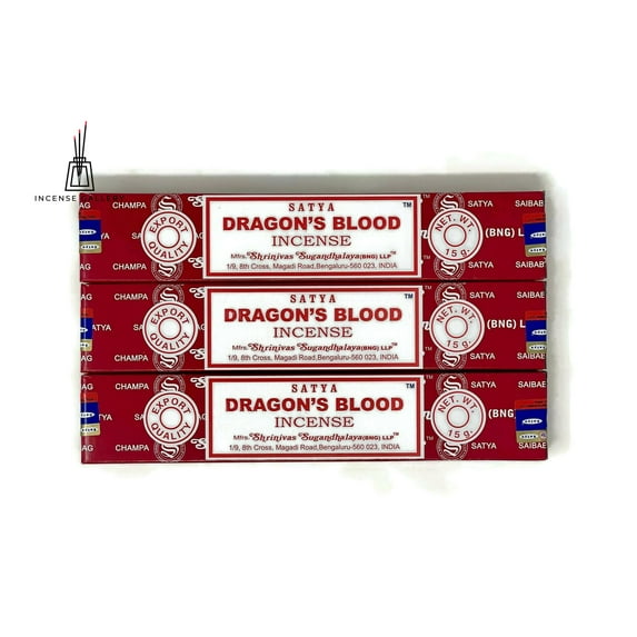 Satya Sai Baba Nag Champa - Dragon's Blood Incense Sticks