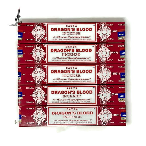 Satya Sai Baba Nag Champa - Dragon's Blood Incense Sticks