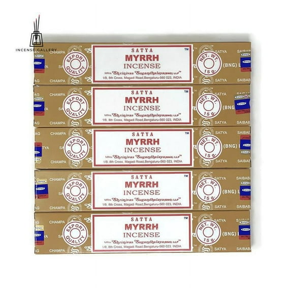 Satya Sai Baba Nag Champa - Myrrh Incense Sticks