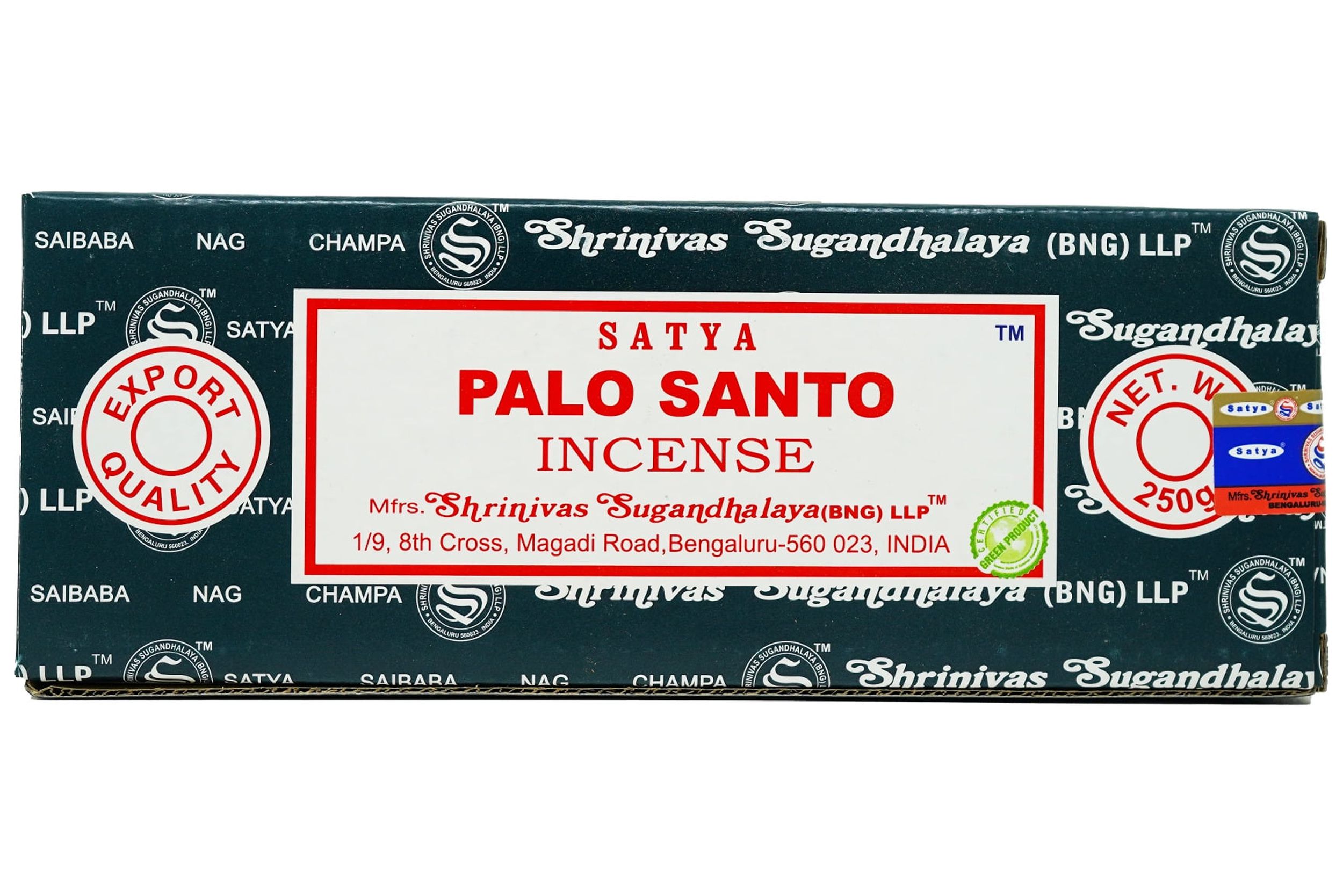 Satya Nag Champa Palo Santo Räucherstäbchen – 3 Packungen à 15 G, Handgerollt – Für Meditation, Entspannung & Raumduft