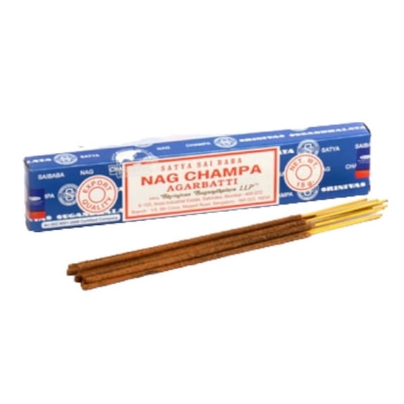 Satya Sai Baba NagChampa Incense Sticks - 12ct