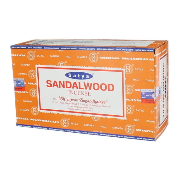 Satya Sandalwood Incense Sticks, 180 grams
