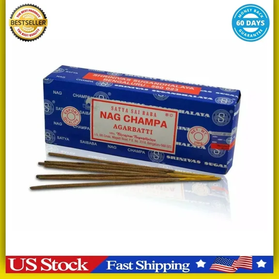 Satya Sia Baba Nag Champa Incense Sticks 250 Gram Box Free Shipping Us