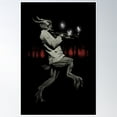 thumbnail image 1 of Satyr Jazz Poster Wall Art, Modern Wall Decor, 16x24 UNFRAMED, 1 of 3