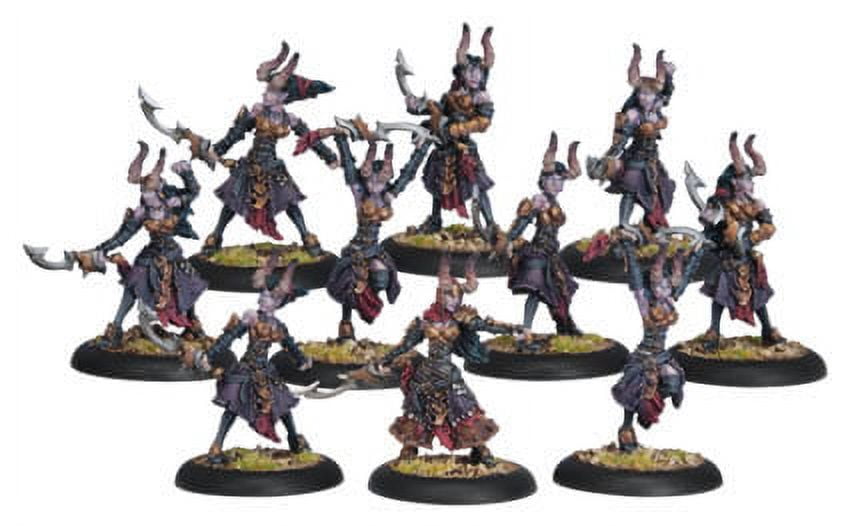 Lot De 10 Satyxis Blood Witches En Métal - Privateer Press Warmachine (P-009QU)