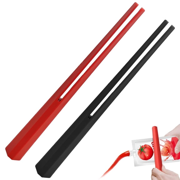 Sauce Bag Squeezer Set of 2 - ABS Plastic Food Pouch Extractor Tool