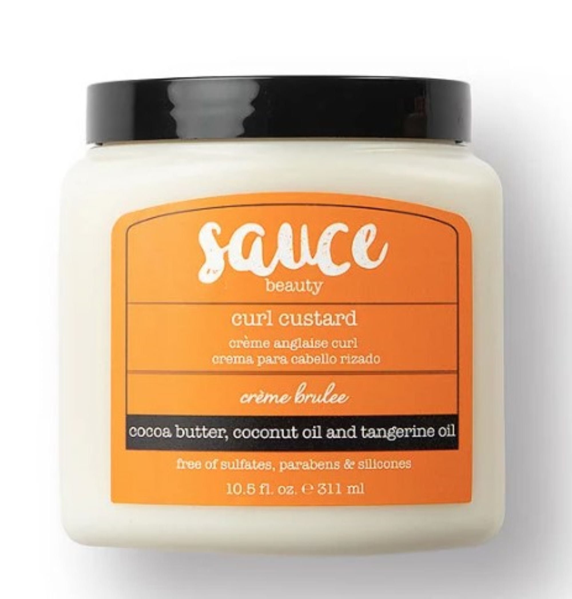 Sauce Beauty Curl Cream, Crème Brulee Curl Custard With Cocoa Butter