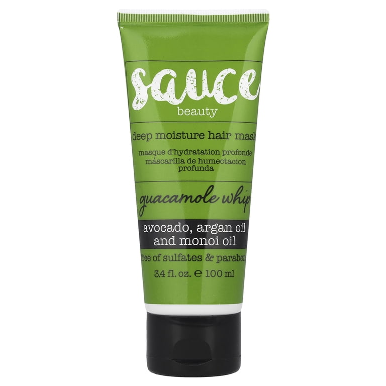 Sauce Beauty, Deep Moisture Hair Mask, Guacamole whip, 3.4 fl oz
