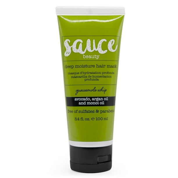 Sauce Beauty Guacamole Whip Hair Mask for Dry, Damaged & Frizzy Hair