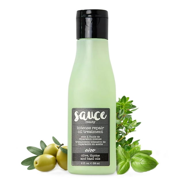 Sauce Beauty Intense Repair Olive Oil Treatment for Damaged Hair, 2 oz