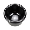 thumbnail image 1 of Sauce Bowl Round Glossy Melamine 6cm 50ml Black Mini Dipping Cup American Tableware for Cafe, 1 of 6