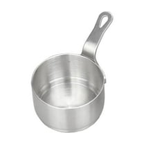 Sauce Cup | Small Stainless Steel Saucepan, Milk Warmer Pot with Handle, Mini Cooking Pot for Food Porridge Soup Coffee Butter Melting Silver2