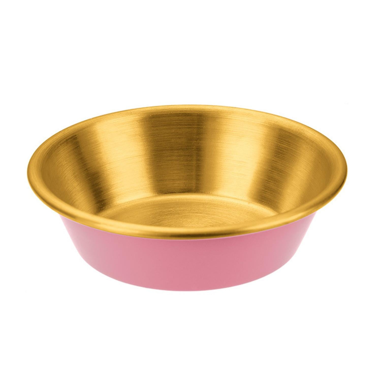 Sauce Dipping Bowl Stainless Steel Round Vinegar Soy Sauce Container