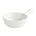 thumbnail image 1 of Sauce Dish with Handle Grip, Porcelain Stackable Ramekin, Reusable Small Condiment Serving Bowl for Soy Sauce, Ketchup, BBQ and Sushi, Table Accessory for Parties and Gatherings,White, 1 of 2